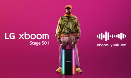 LG Presenta el XBOOM STAGE 501, que convierte cualquier canción en un kareoke con la IA al instante