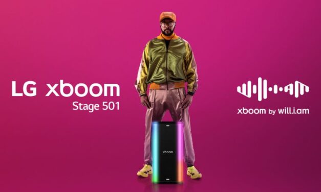 LG Presenta el XBOOM STAGE 501, que convierte cualquier canción en un kareoke con la IA al instante