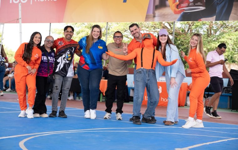 ISO Home y Venezolana de Pinturas rehabilitaron cuarta cancha deportiva en Ciudad Alianza, Guacara