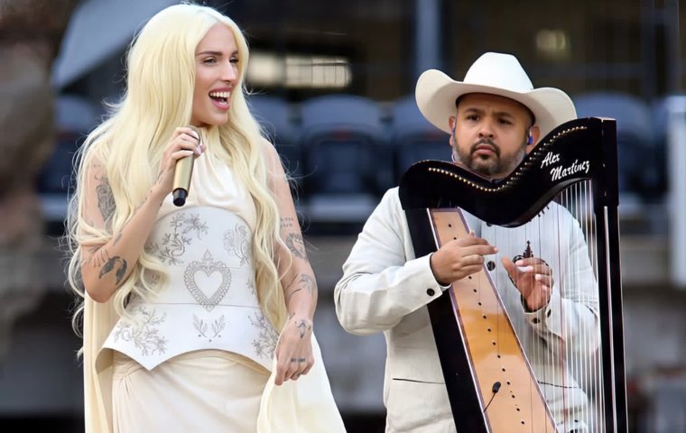 Arpamartínez impulsa el arpa venezolana junto a Elena Rose en la gira de Karol G