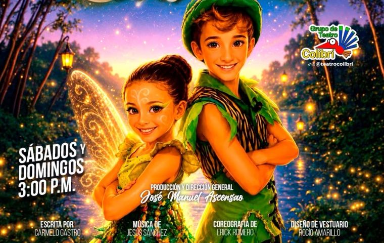 “Peter Pan Buscando a Campanita” hará soñar a chicos y grandes desde el 29 de agosto en el Teatro Trasnocho