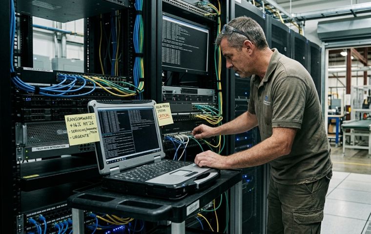 Los ataques de ransomware aumentan un 16% y apuntan a servicios empresariales, manufactura y tecnología