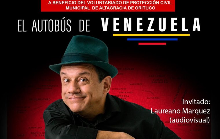 Show de humor “El autobús de Venezuela” se presentará para apoyar al voluntariado de Altagracia de Orituco desplegado en La Guaira