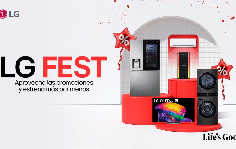 El «LG Fest» regresa a Venezuela con descuentos especiales por tiempo limitado