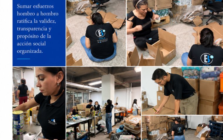 El equipo de Con B de Bienestar y Jorge Alvarado & Asociados se despliega junto al DVC en jornadas de apoyo comunitario 