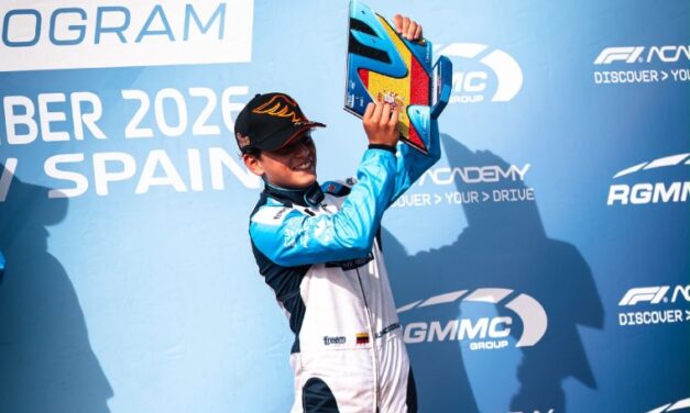Alessandro González logra su primer podio internacional en el Champions of the Future Academy Program