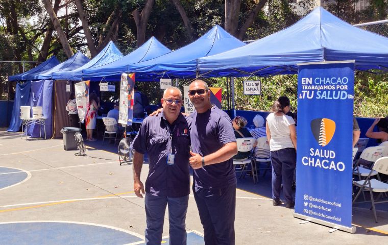 El concejal Danny González, junto a Salud Chacao vela por la salud de la comunidad