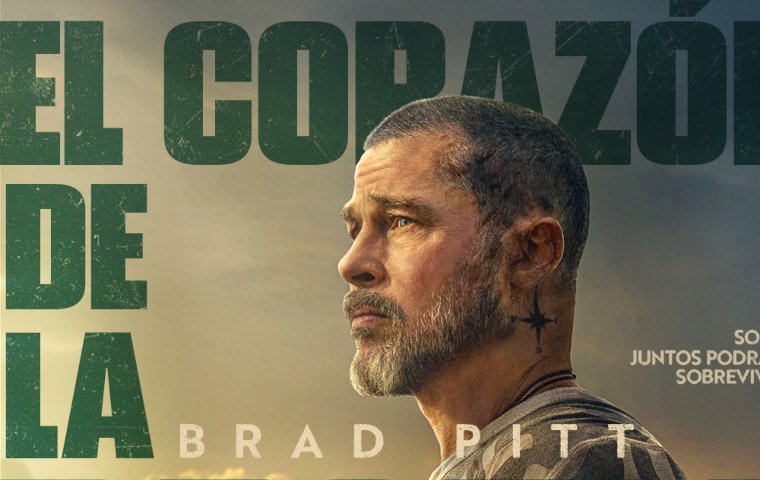 Brad Pitt protagoniza «El corazón de la bestia», el nuevo e intenso thriller de supervivencia que llega a los cines este 24 de septiembre