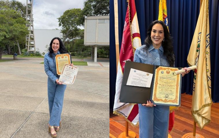 Diana Patricia «La Macarena del Mundo» recibió reconocimientos académicosde gran envergadura