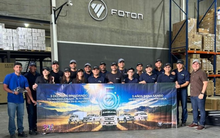 Foton celebra 30 años moviendo al mundo y fortaleciendo el desarrollo de Venezuela
