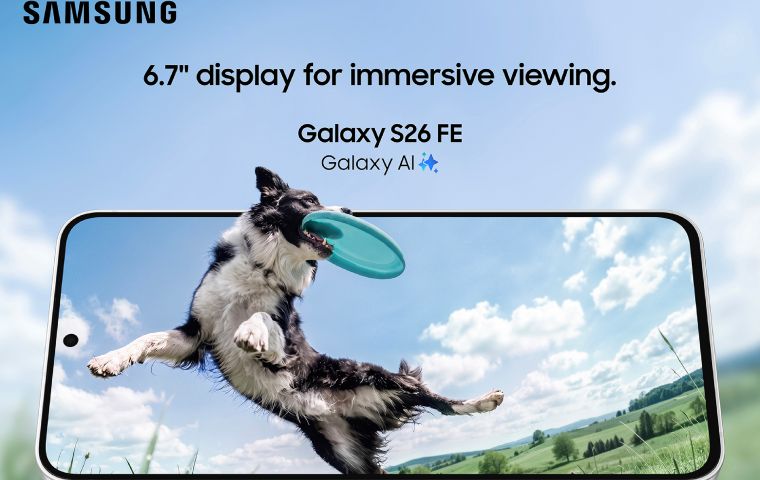 Samsung Galaxy S26 FE ofrece la más reciente experiencia premium centrada en lo que más importa