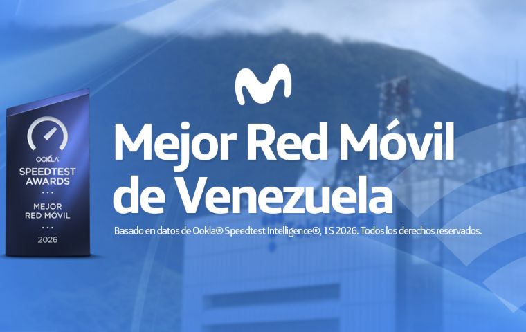 Movistar Venezuela es reconocida por Ookla como la Mejor Red Móvil de Venezuela