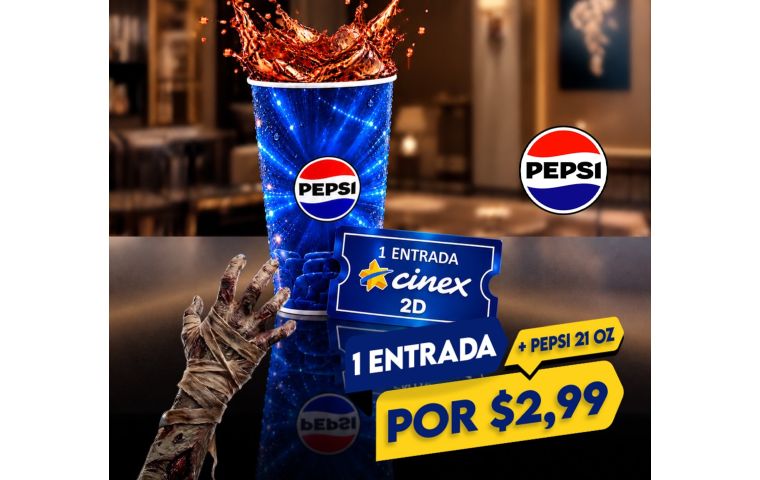 ¡El cine se vive mejor sin excusas! Cinex te lleva a la gran pantalla desde $2.99