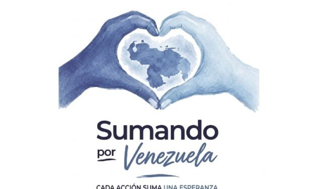 Lanzan Sumando por Venezuela para reactivar la ayuda a los afectados