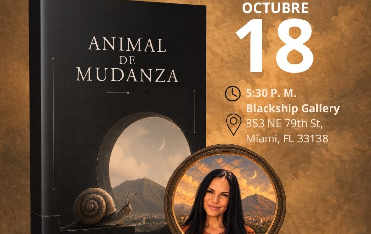 Indira Páez presenta su segundo poemario Animal de mudanza, las regalías serán destinadas a Fe y Alegría