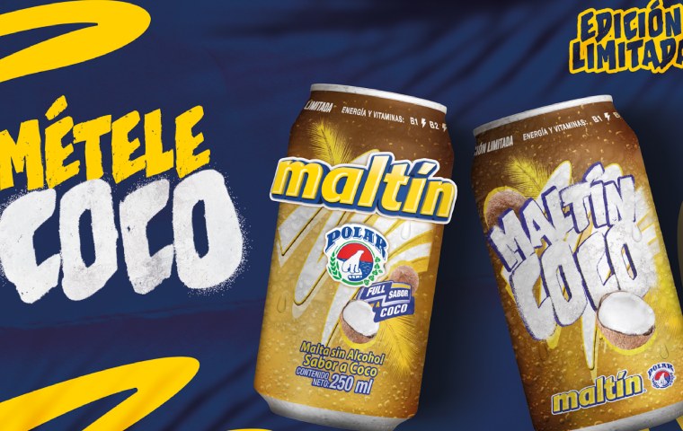 Maltín Polar presenta su nueva edición limitada sabor a coco