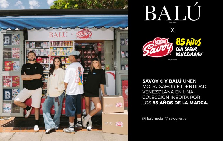 SAVOY® y Balú se unen en una colección exclusiva para celebrar 85 años de Sabor Venezolano®