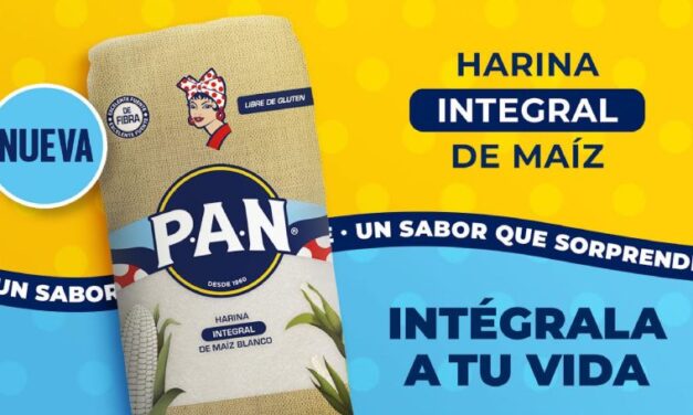 P.A.N. innova con su nueva harina integral, un sabor que sorprende